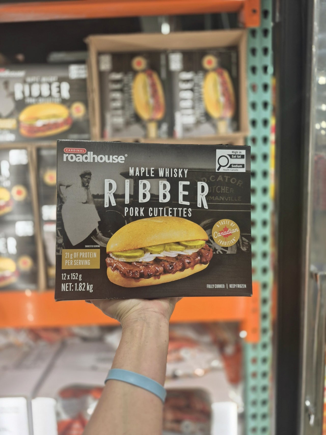 Roadhouse Maple Whiskey Ribber - 1 x 1.82 KG