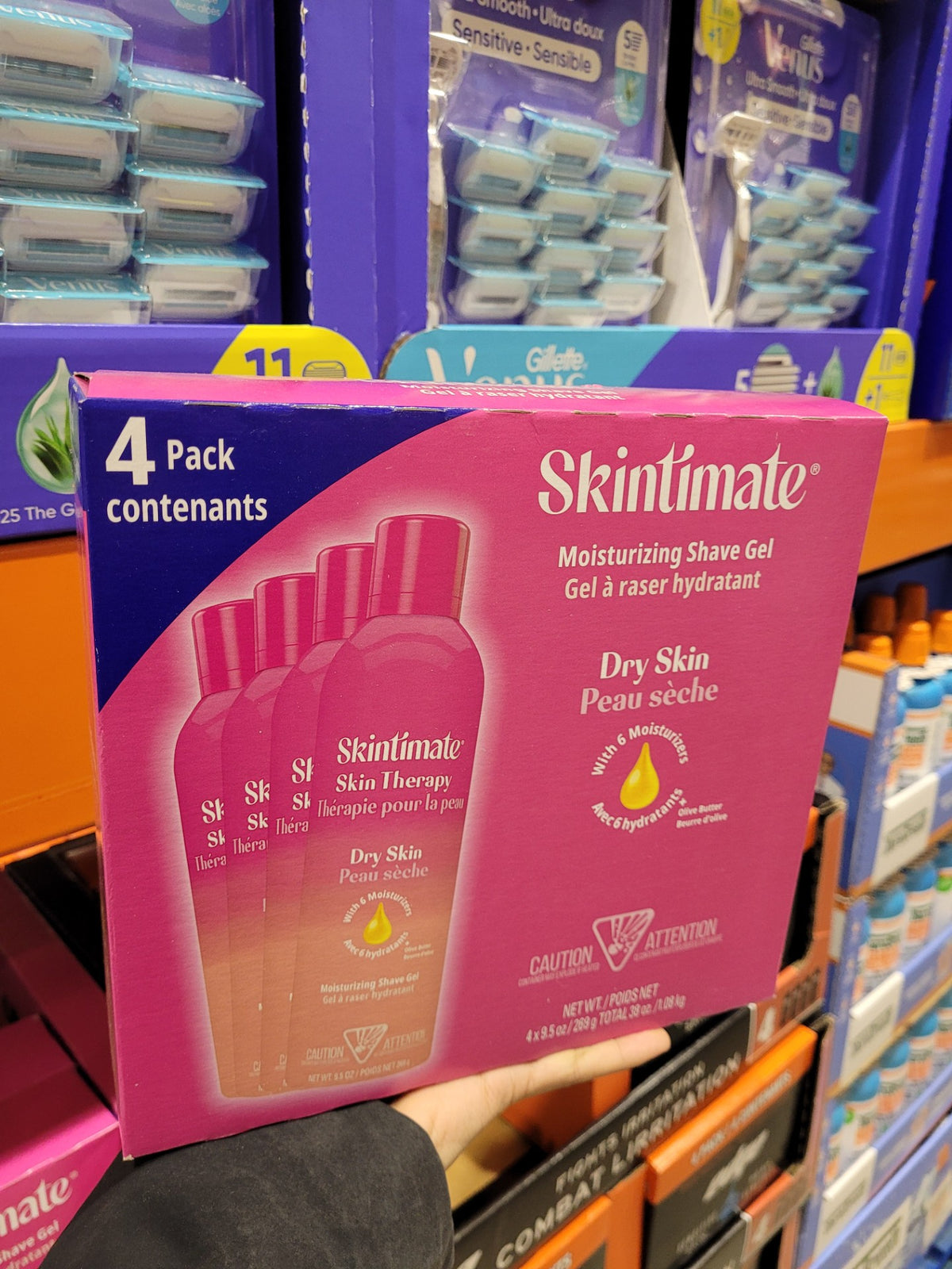 Skintimate Moisturizing Shave Gel - 1 x 1 Kg