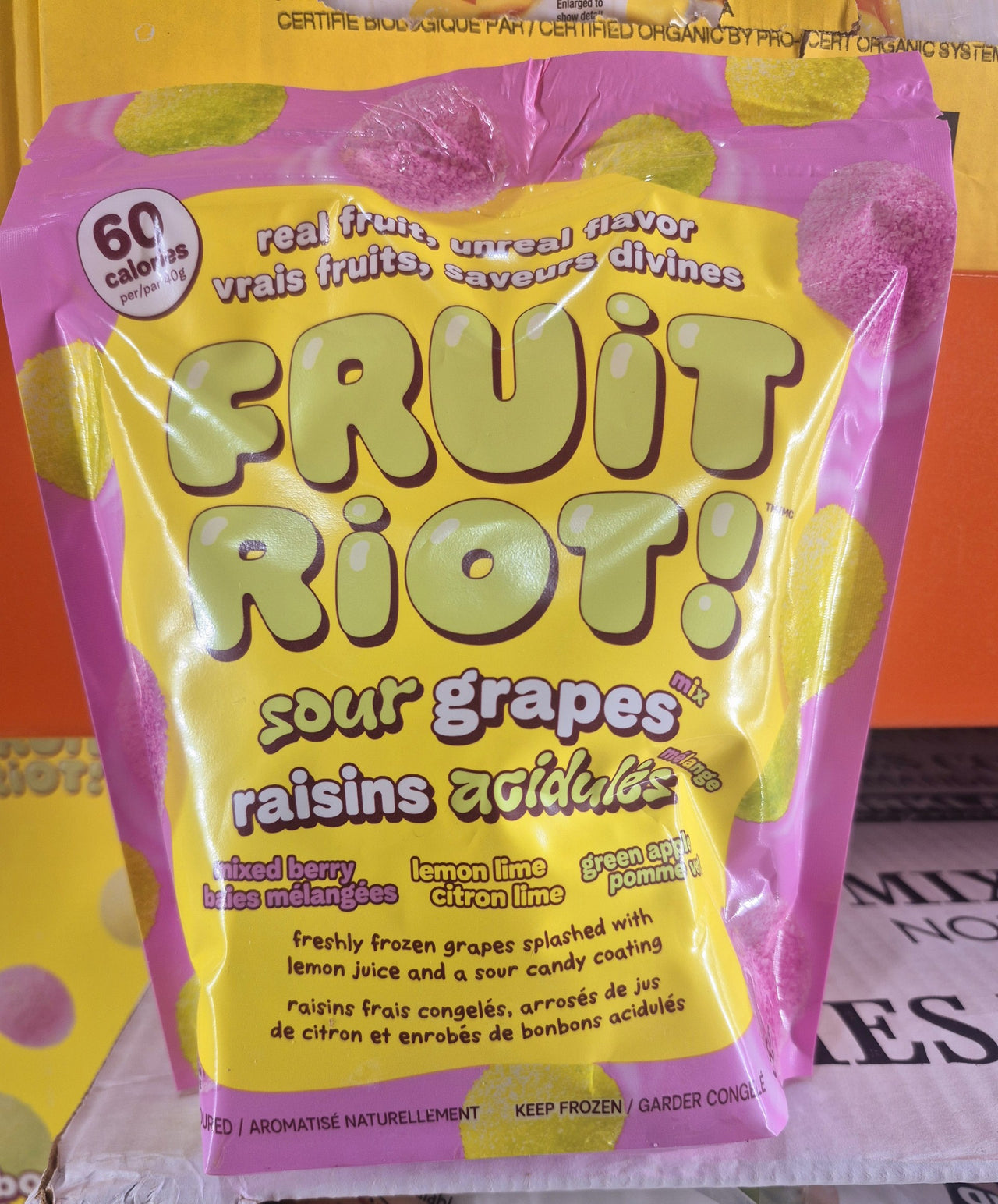 Fruit Riot Sour Grapes - 1 x 567 Grams