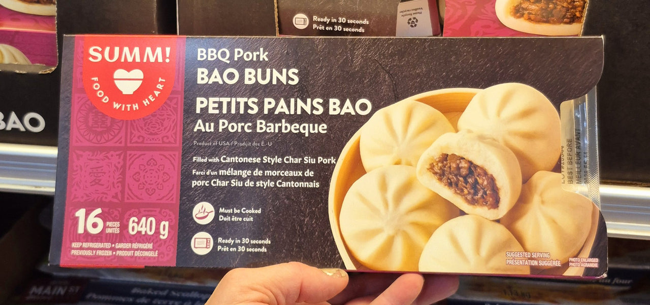 Summ! BBQ Pork Bao Buns - 1 x 640 Grams