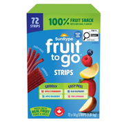 SunRype Fruit To Go Strips - 72 X 14 Grams