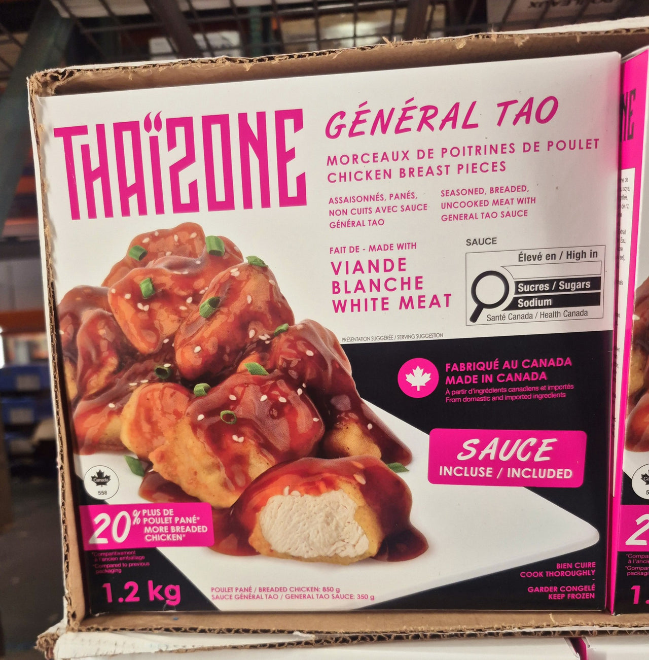 Thaizone General Tao Chicken - 1 x 1.2 KG