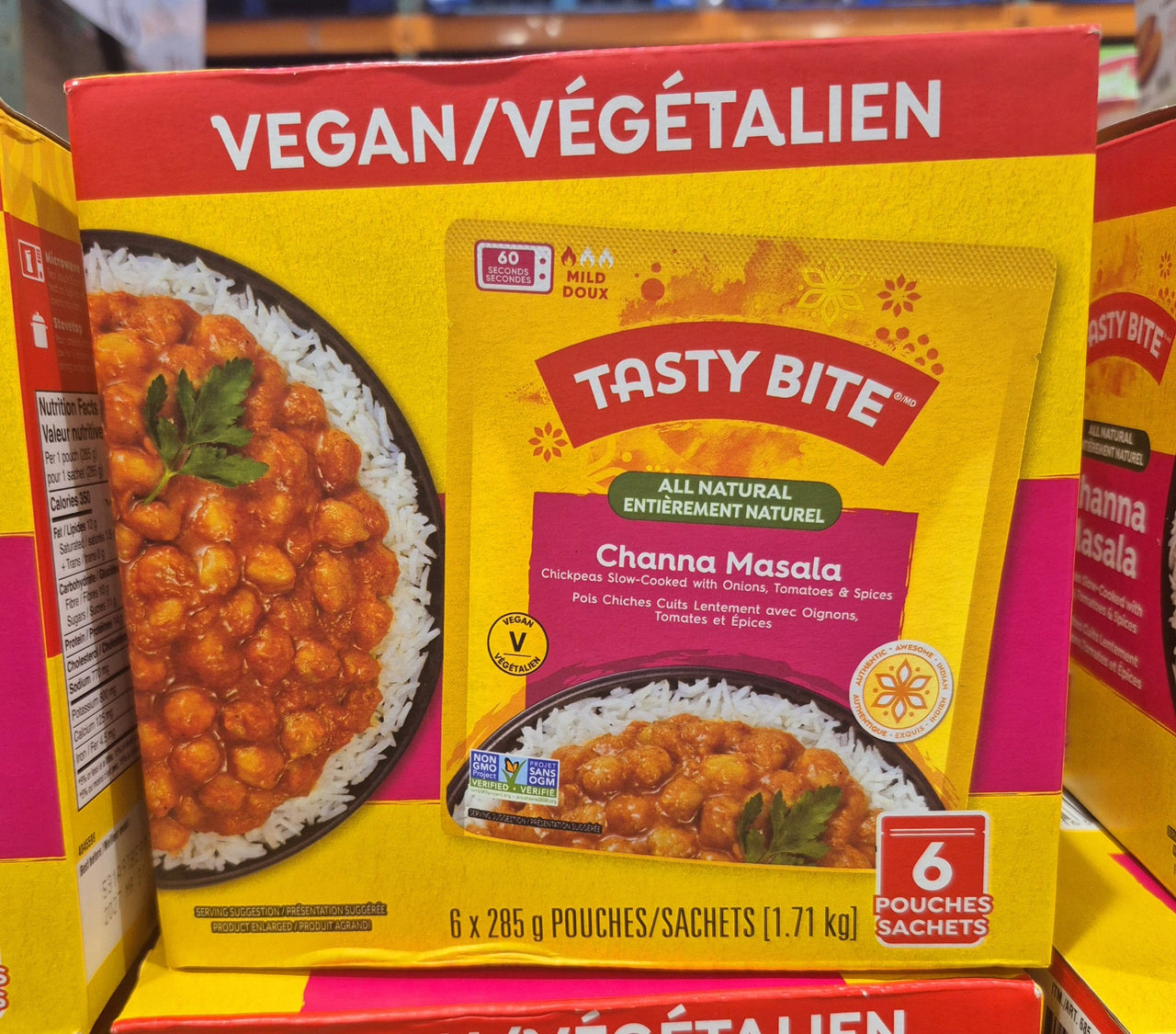 Tasty Bite Channa Masala - 6 x 285 Grams