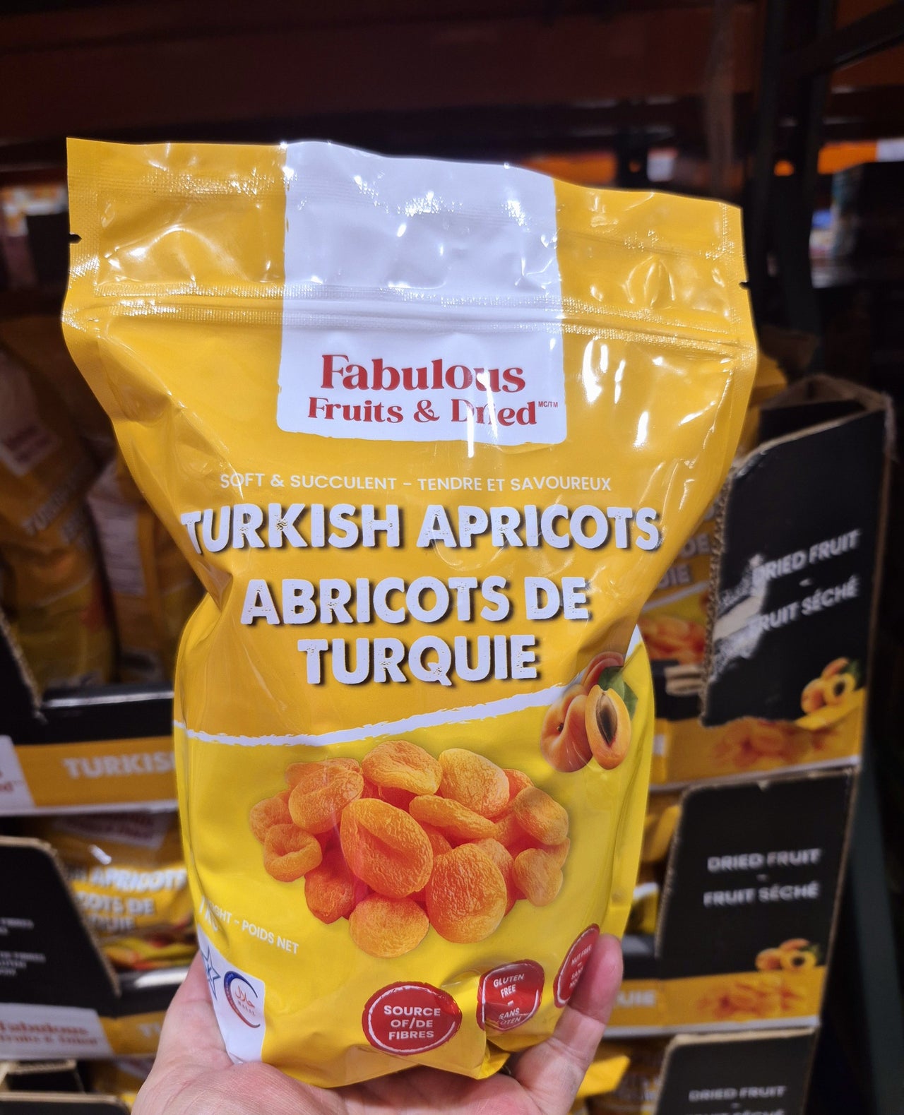 Fabulous Dried Turkish Apricots - 1 x 1000