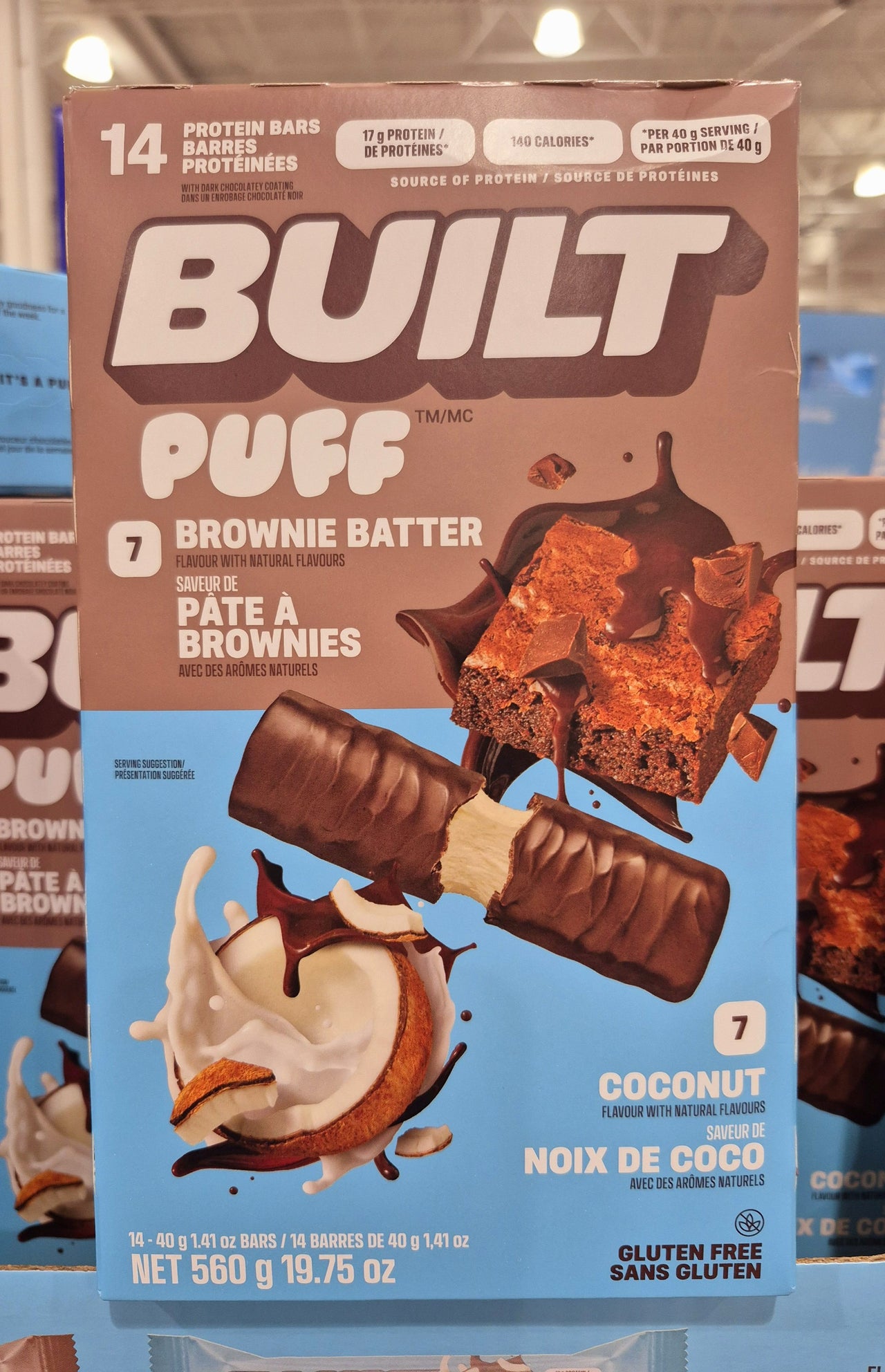 Built Puff Protein Bars - 1 x 560 Grams