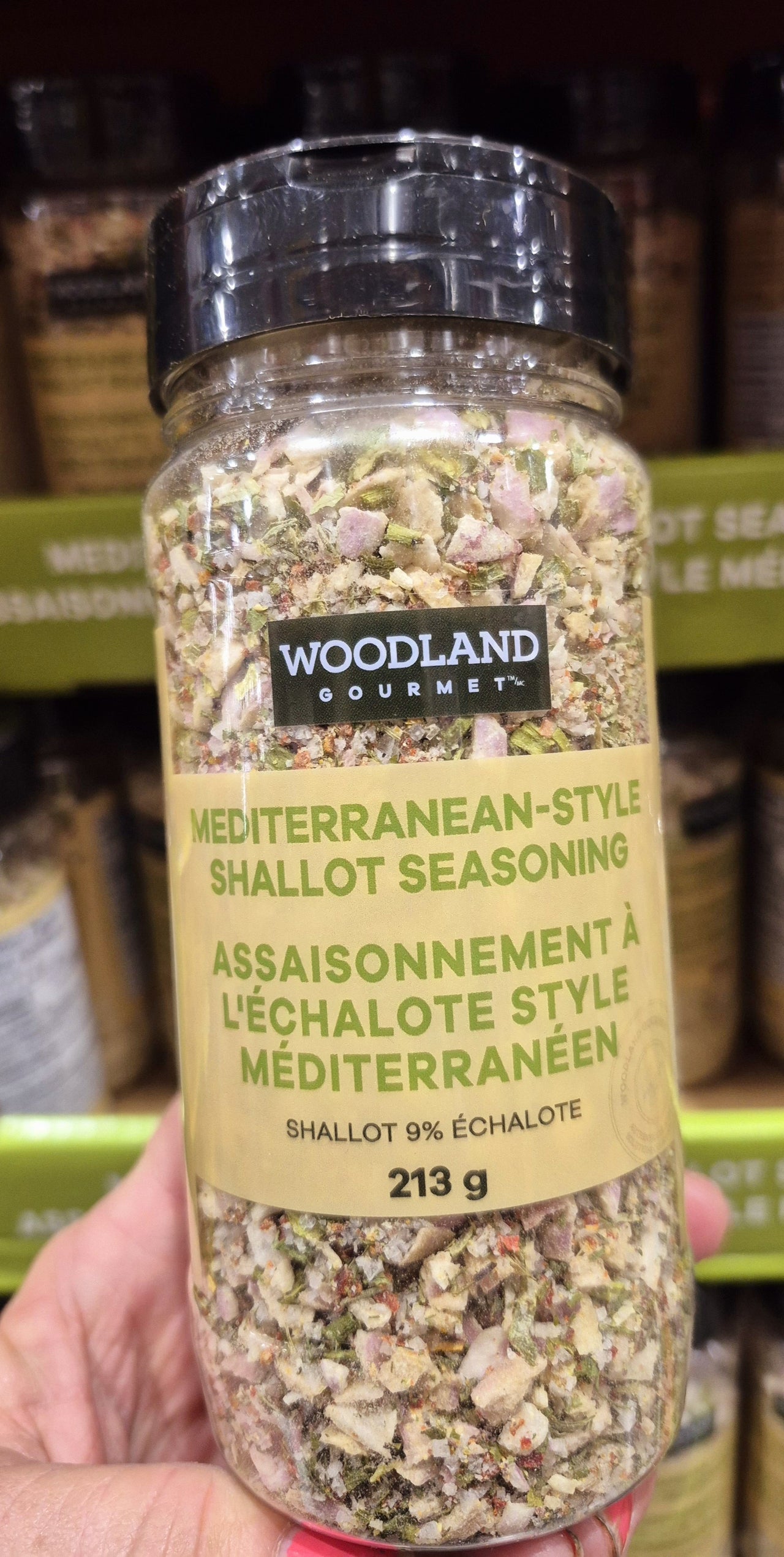 Woodland Gourmet Shallot Seasoning - 1 x 212 Grams
