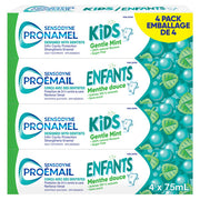 Sensodyne Pronamel Kids Toothpaste - 4 x 75 ML