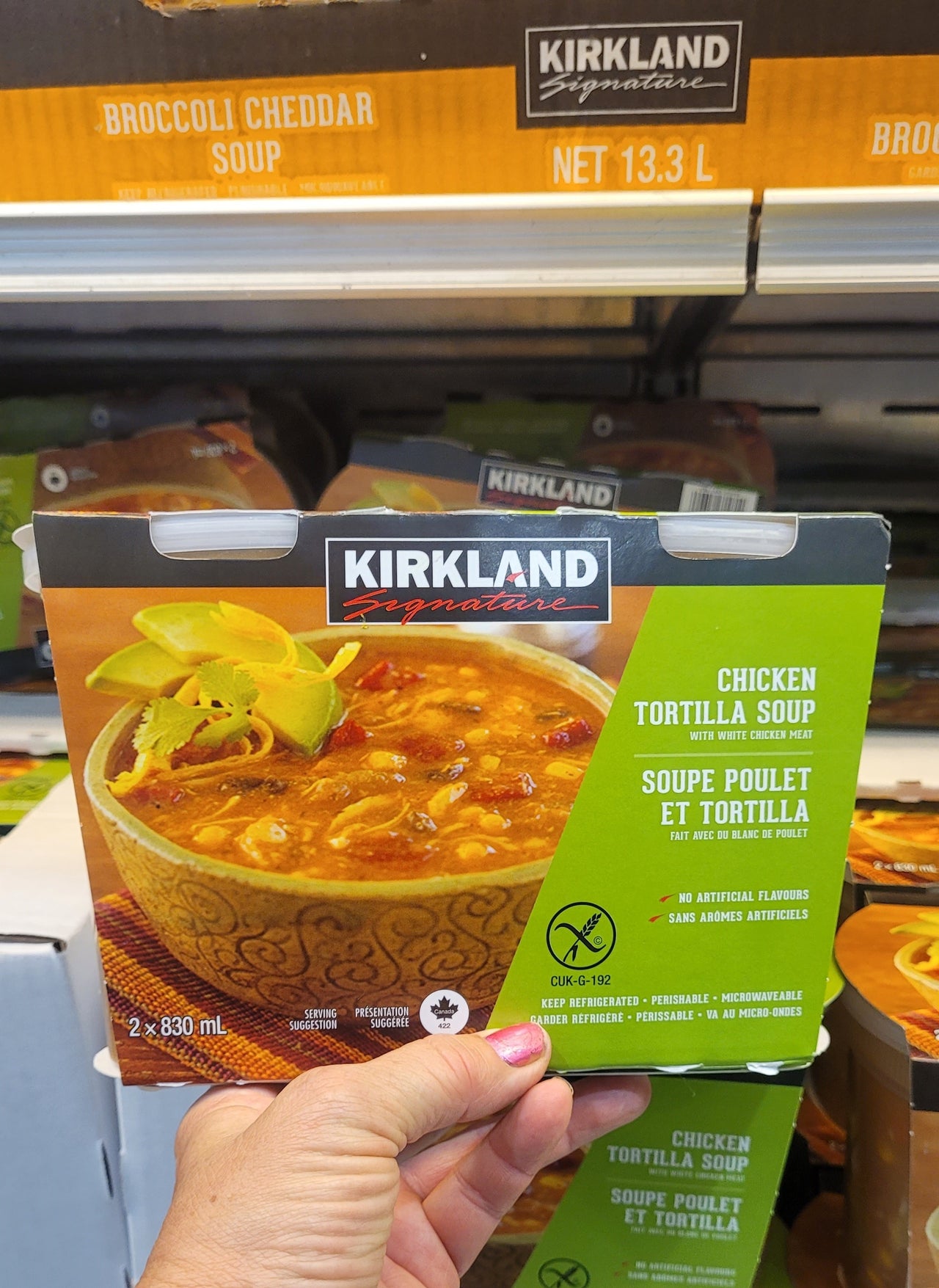 Kirkland Signature Chicken Tortilla Soup - 2 x 830 ML