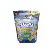 Crunchmaster Tzatziki Chickpea Crackers - 1 x 454 Grams