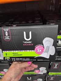 Thumbnail for U By Kotex Ultra Thin Pads Heavy - 1 x 855 Grams