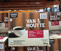 Thumbnail for Van Houtte House Blend Medium Roast K-Cup Pods 80-Pack - 1 x 813 Grams