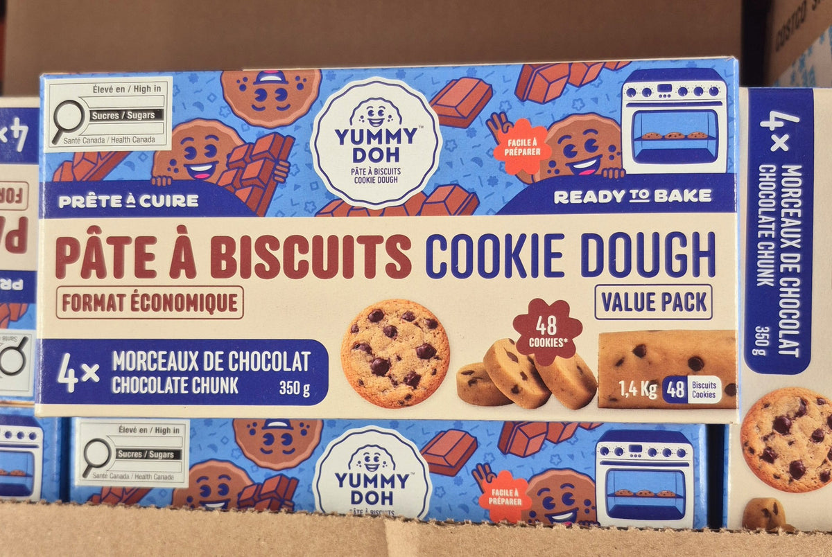 Yummy Doh Soft Cookie Dough - 4 x 350 grams