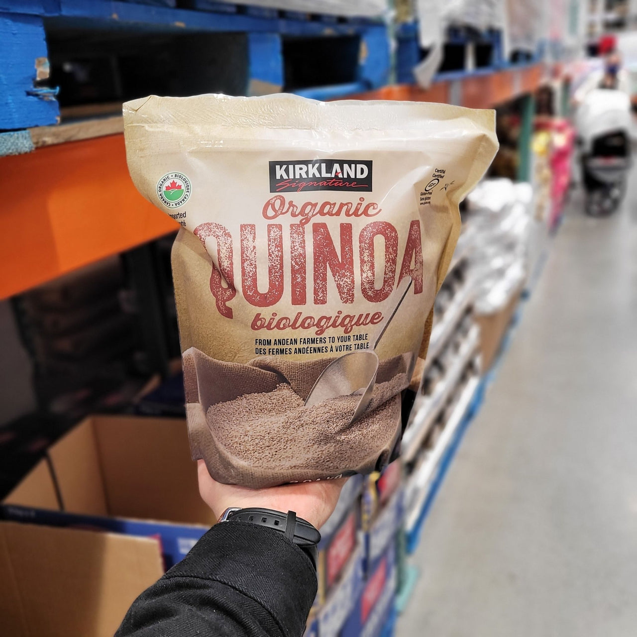 Image of Kirkland Organic Quinoa 2.04kg