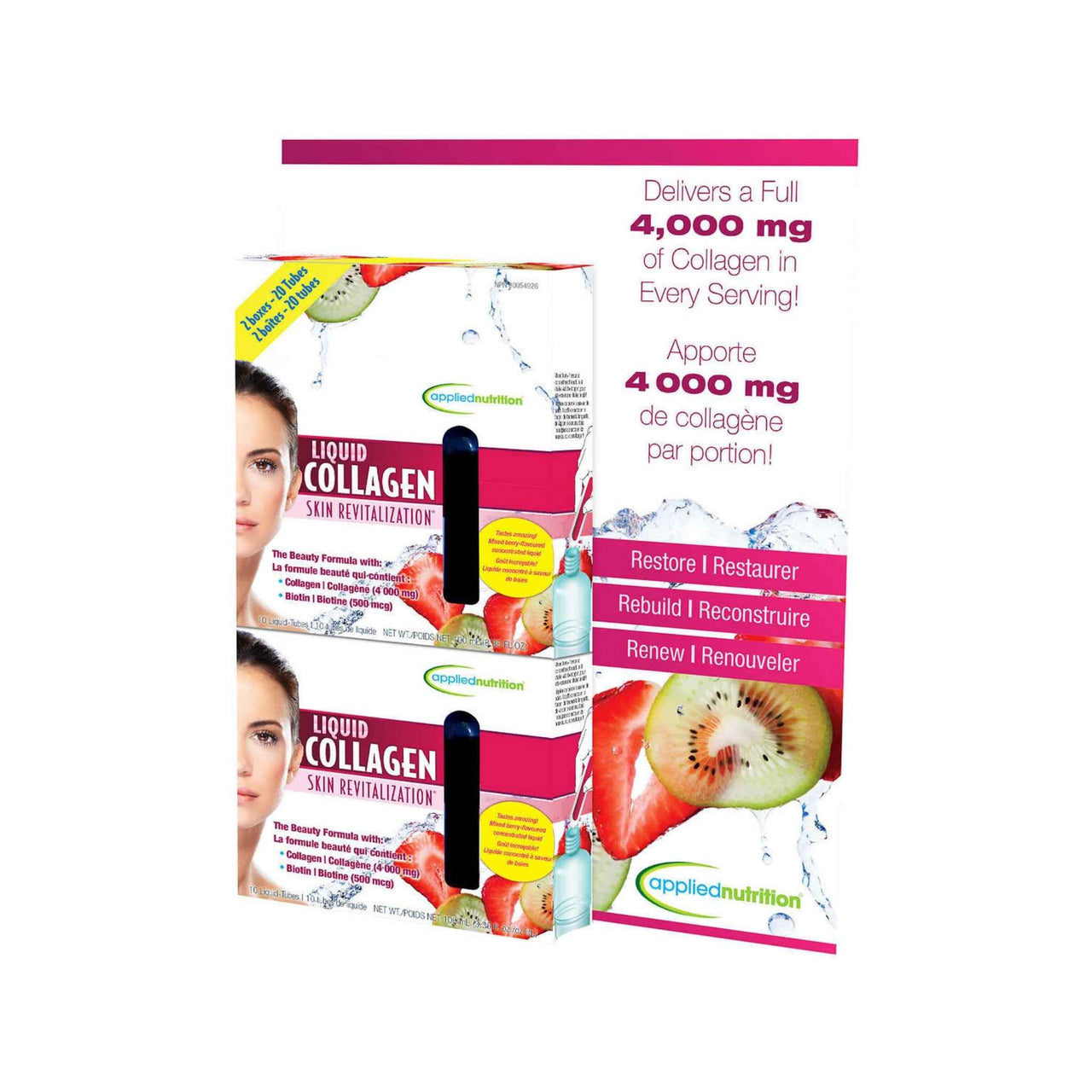 Image of Applied Nutrition Liquid Collagen Skin Revitalization - 1 x 321 Grams