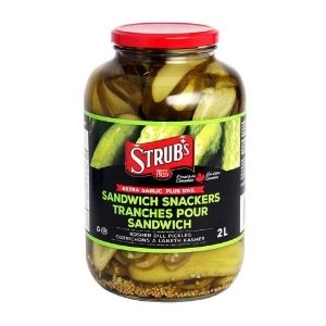 Image of Strub's Sandwich Snackers Dill Pickles - 1 x 2 Kilos