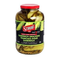 Thumbnail for Image of Strub's Sandwich Snackers Dill Pickles 2L