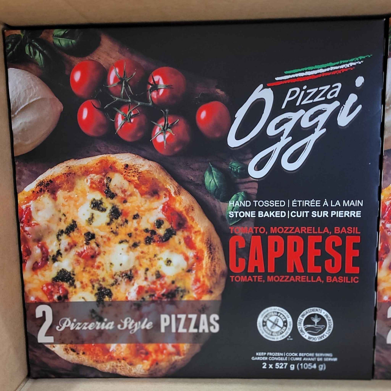 Image of Oggi Foods Caprese Pizza - 2 x 527 Grams