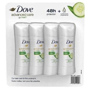 Image of Dove Advanced Care Antiperspirant 4 Pack