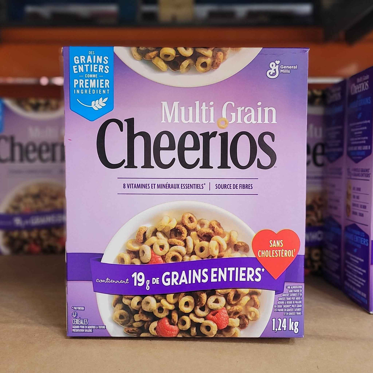 Image of General Mills Multi-Grain Cheerios Cereal 1.24kg