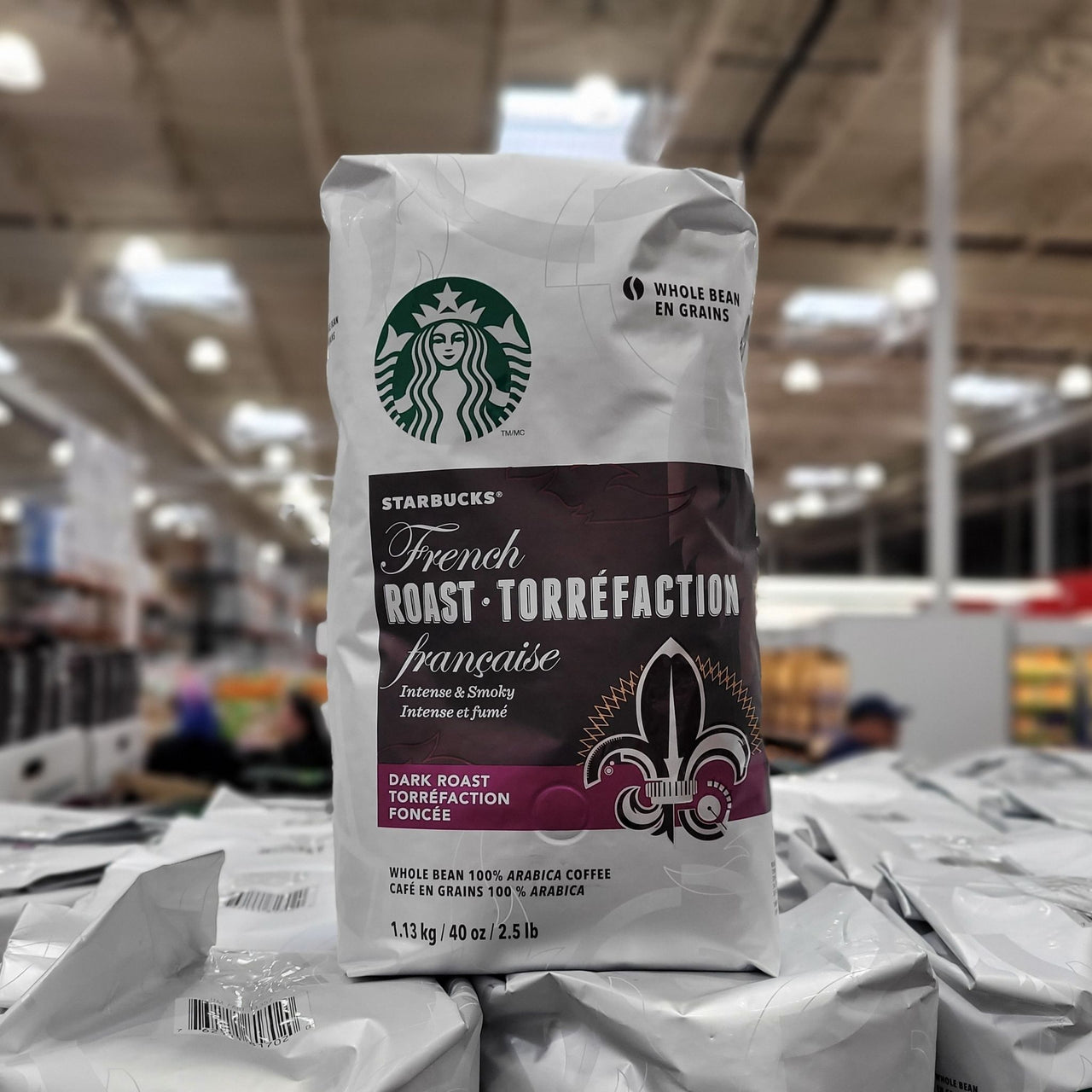 Image of Starbucks French Roast Whole Bean Coffee 1.13kg