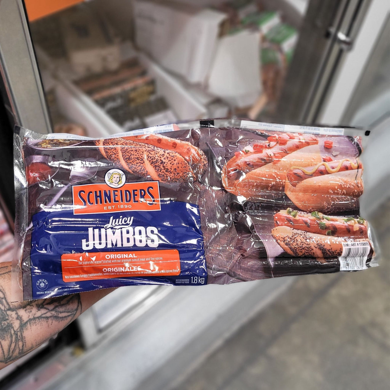 Image of Schneiders Juicy Jumbos Wieners 2x900g