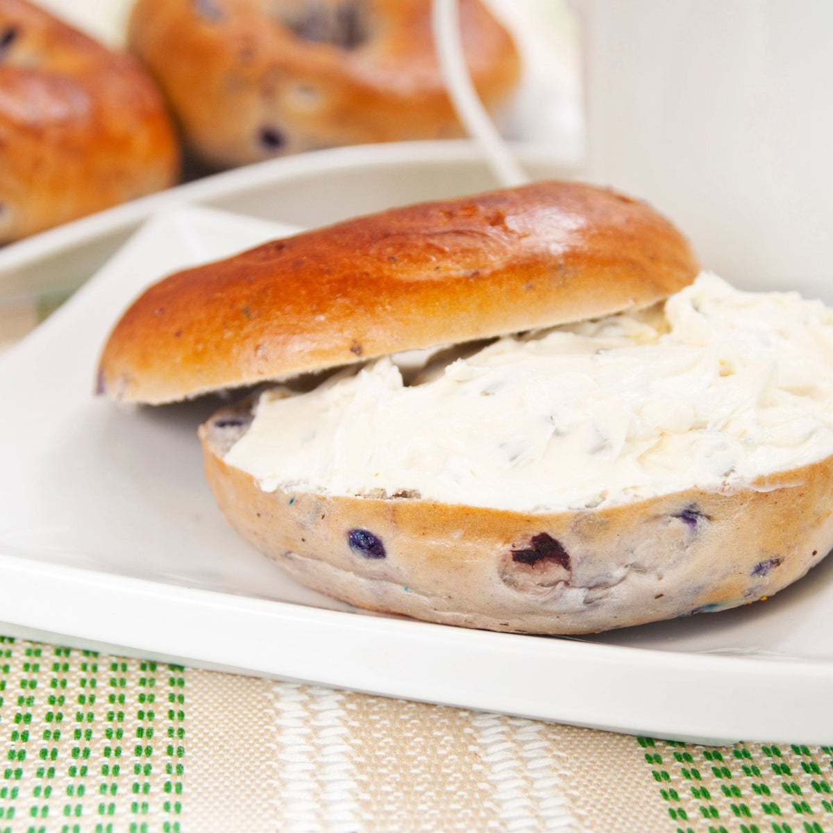 Image of Blueberry Bagels 12-Pack - 2 x 750 Grams