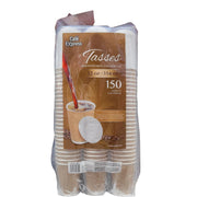 Image of Café Express Hot Cups & Lids 150-Pack - 1 x 481 Grams