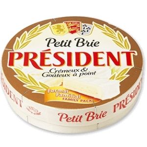 Image of President Petit Brie Cheese - 1 x 500 Grams