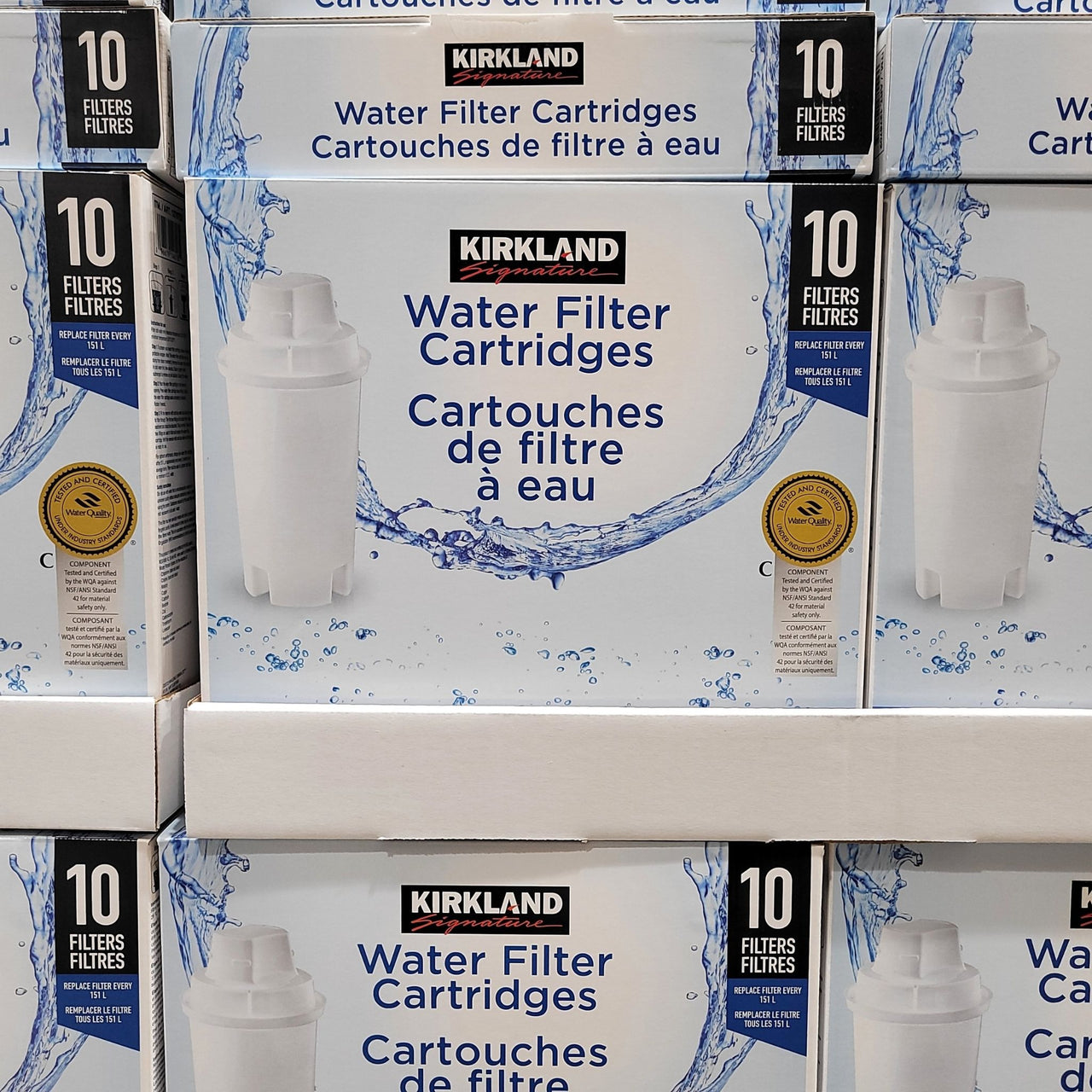 Image of Kirkland Signature Water Filter Cartridges, 10-pack