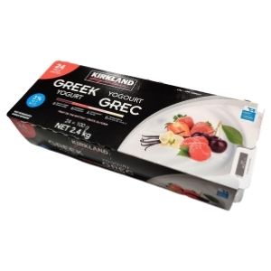 Image of Kirkland 3% Greek Yogurt 24-pack
