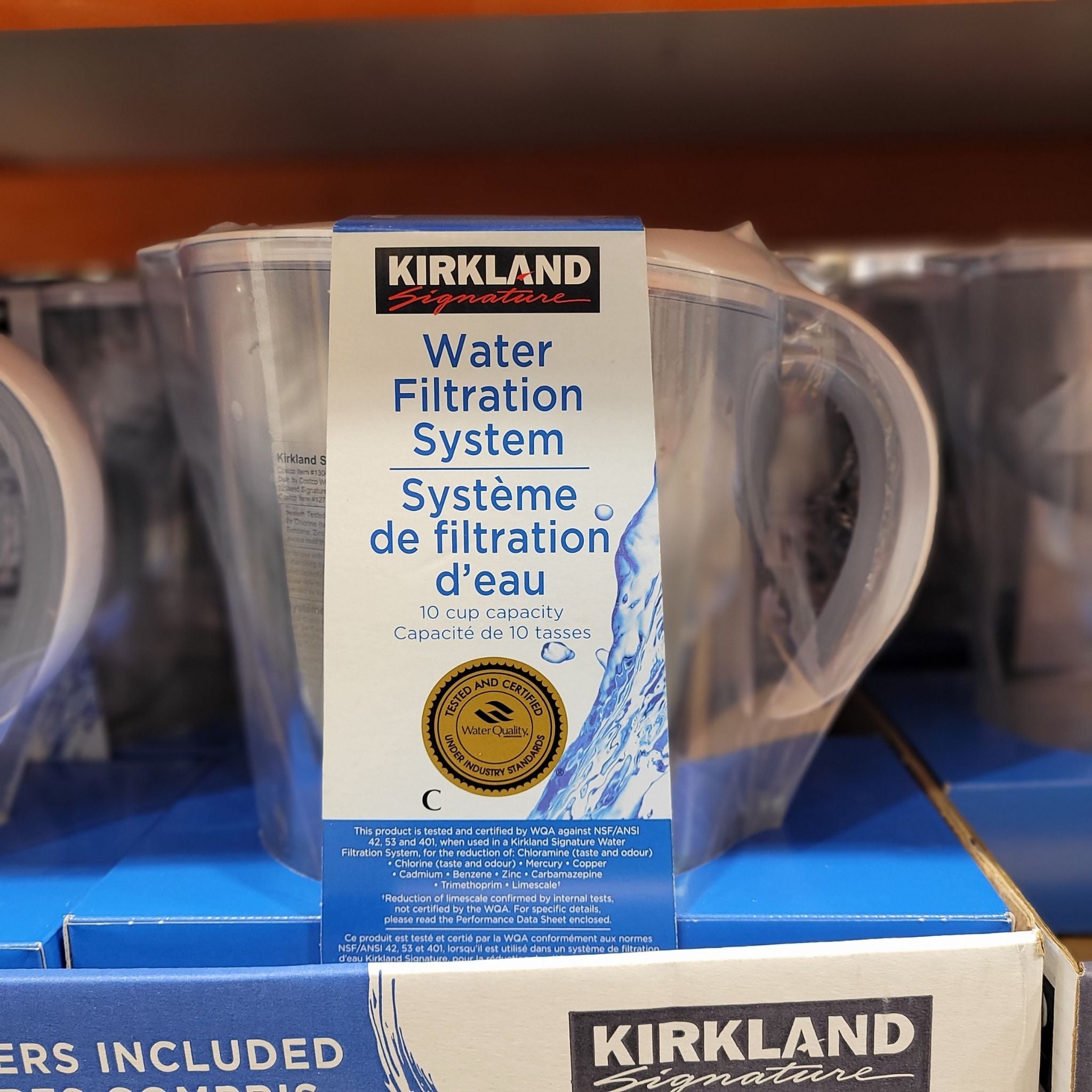Kirkland Signature Filtered Water Pitcher Costco