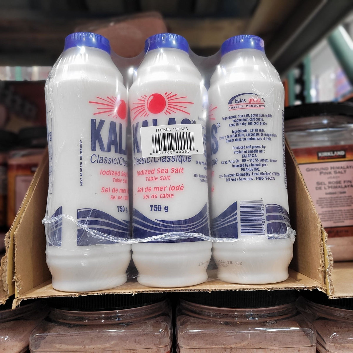 Image of Kalas Sea Salt - 3 x 750 Grams