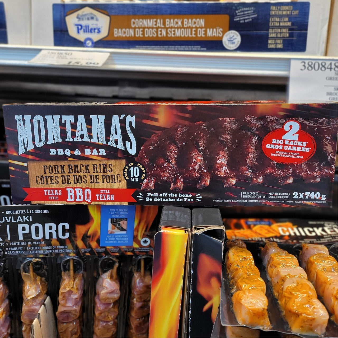 Image of Montana's Texan BBQ Pork Back Ribs - 2 x 740 Grams