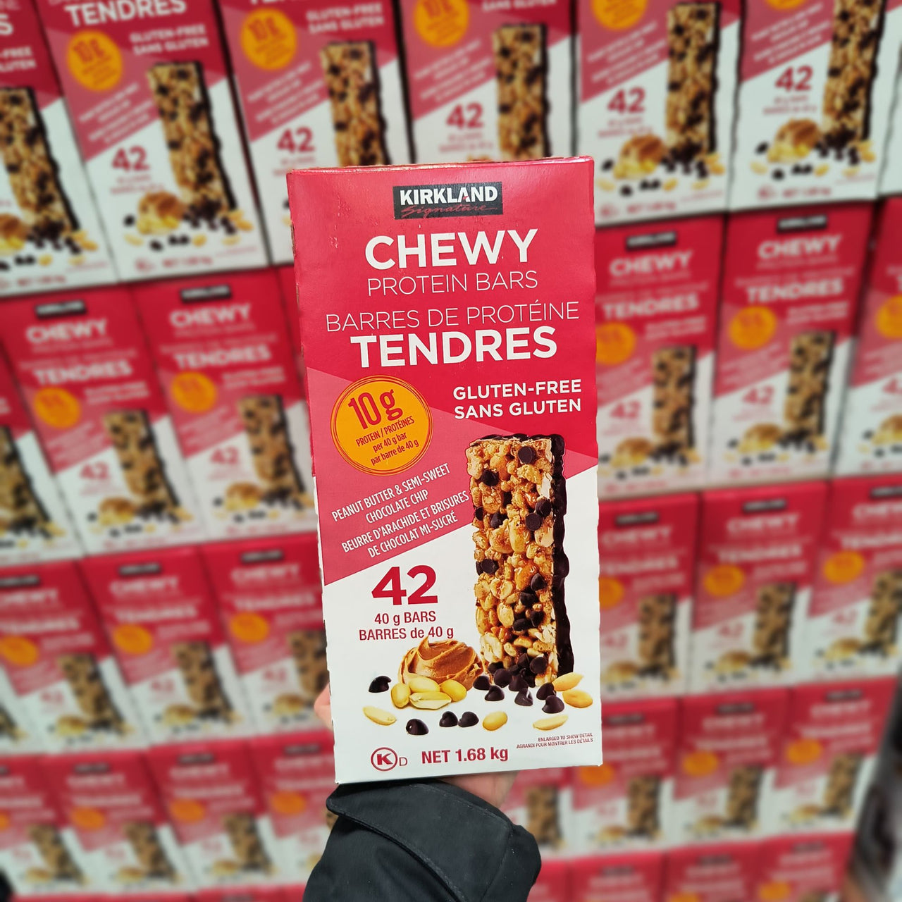 Image of Kirkland Signature Chewy Protein Bars