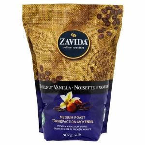 Image of Zavida Hazelnut Vanilla Whole Bean Coffee