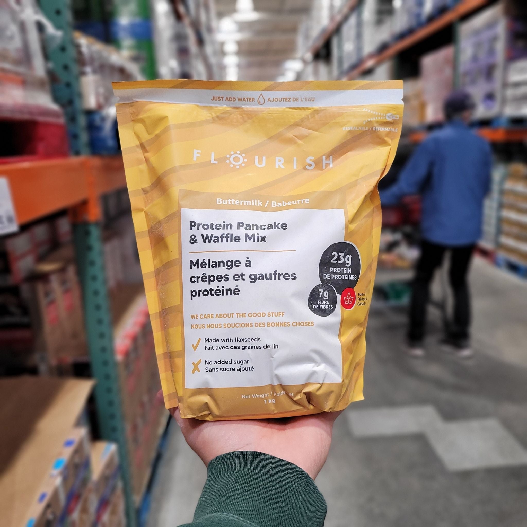 Flourish Protein Pancake Mix 1kg Shipped to Nunavut The Northern Shopper