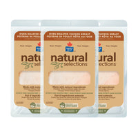 Thumbnail for Image of Maple Leaf Natural Selections Sliced Oven Roasted Chicken Breast 3x300g