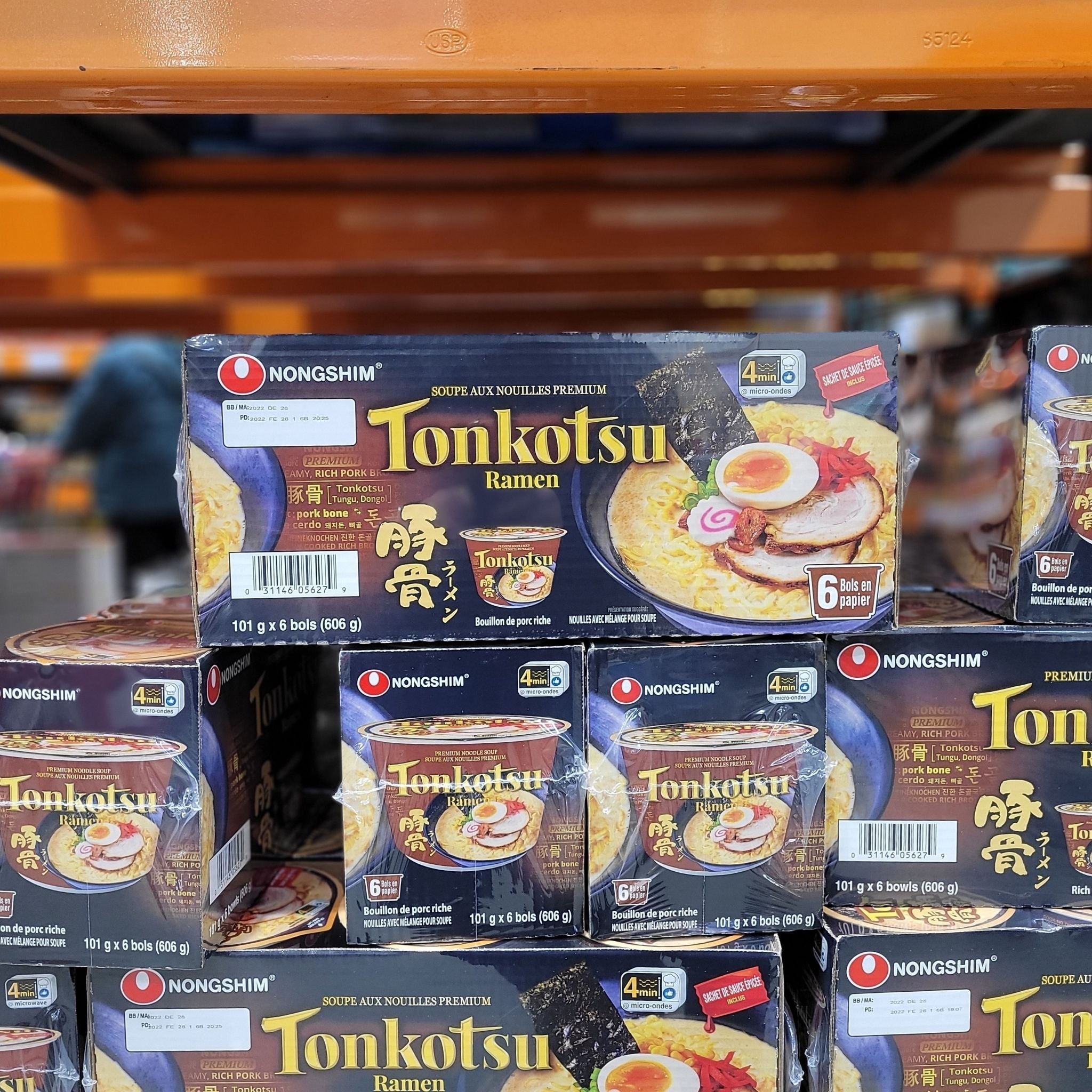 Nongshim at Costco $12 for a 6 pack. I would rate this 7/10. Added tofu  skin. : r/ramen