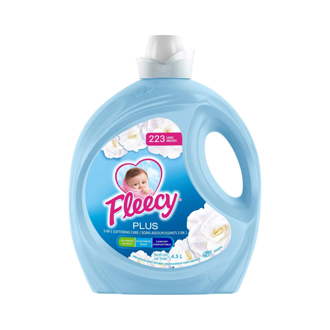 Image of Fleecy Plus Fabric Softener, 4.5 L