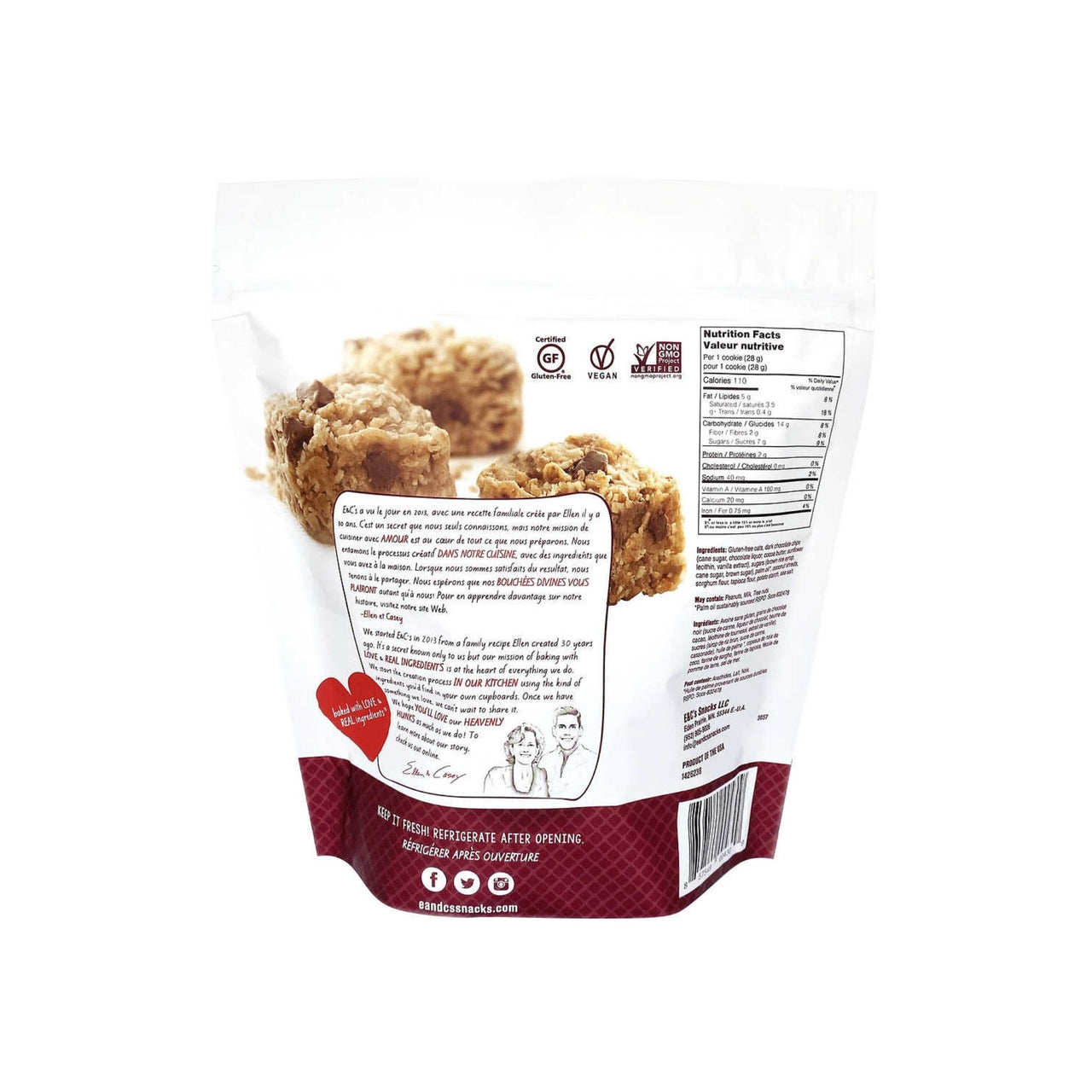 Heavenly Hunks Oatmeal Dark Chocolate Cookies 1 X 567 Grams Shipped heavenly-hunks-oatmeal-dark-chocolate-cookies-1-x-567-grams-shipped