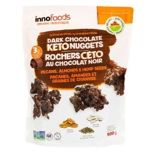 Image of Inno Foods Dark Chocolate Keto Nuggets 600g