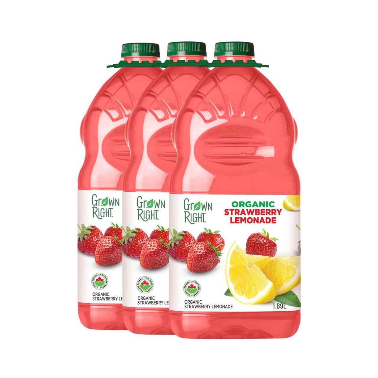 Image of Grown Right Organic Strawberry Lemonade