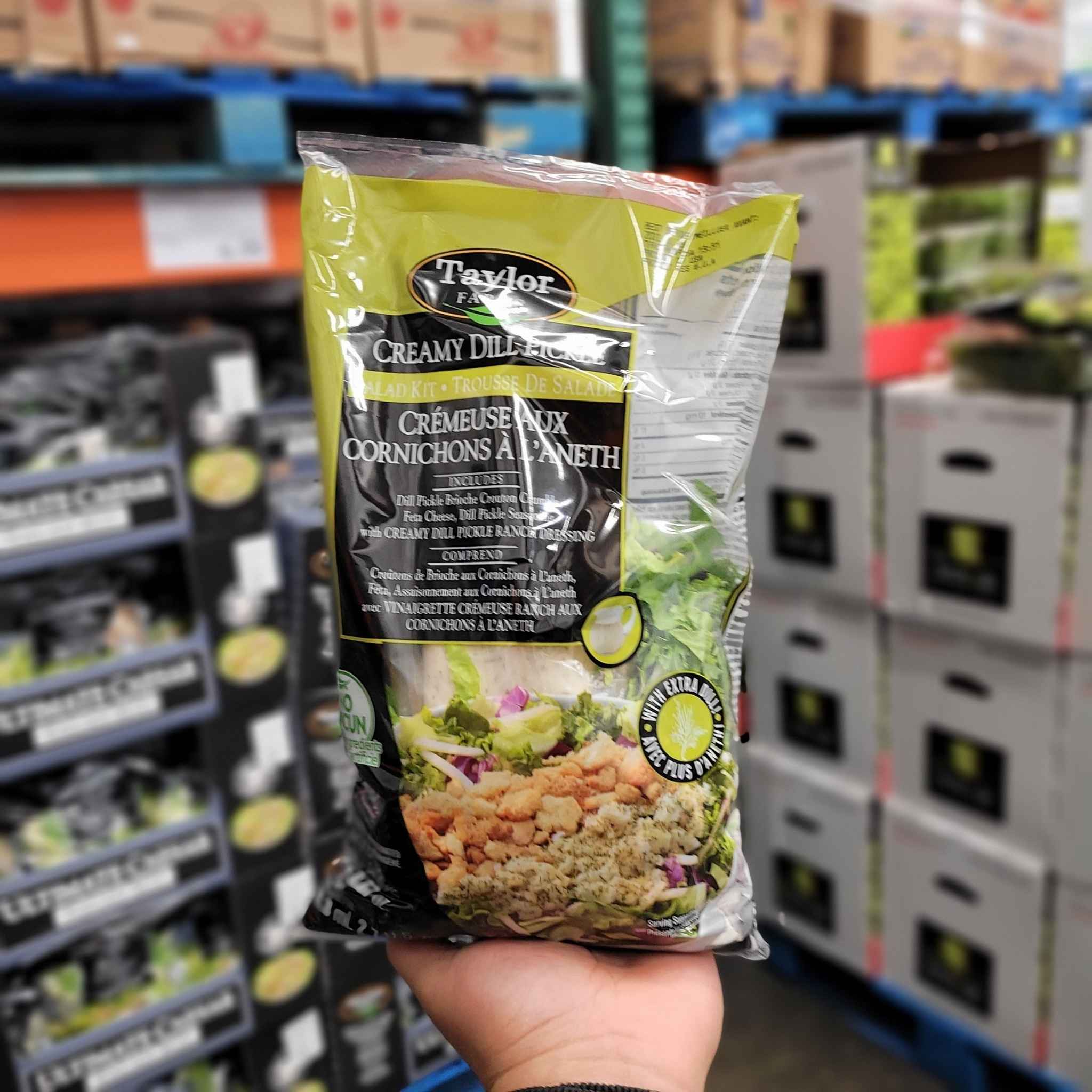 Creamy Dill Pickle Salad Kit 2Pack 2 x 352 Grams Shipped to Nunavut