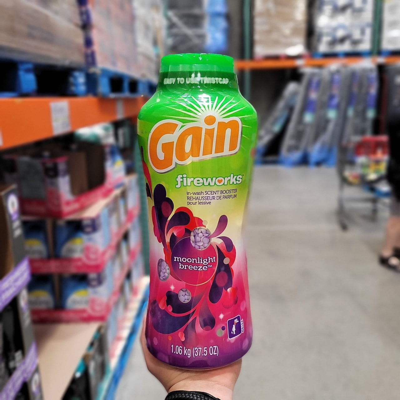 Image of Gain Fireworks In-Wash Scent Booster 1.06kg