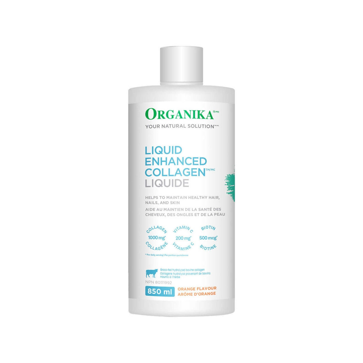 Image of Organika Liquid Collagen - 1 x 850 Grams