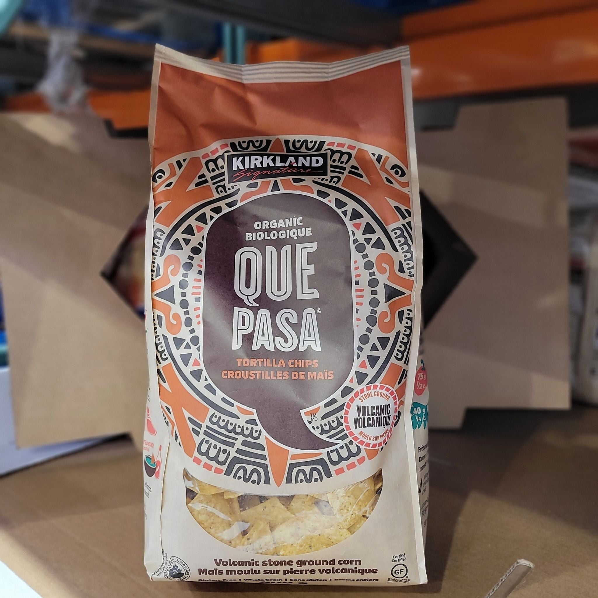 JUMBO BAG Kirkland Signature Que Pasa Tortilla Chips 1 x 908 Grams