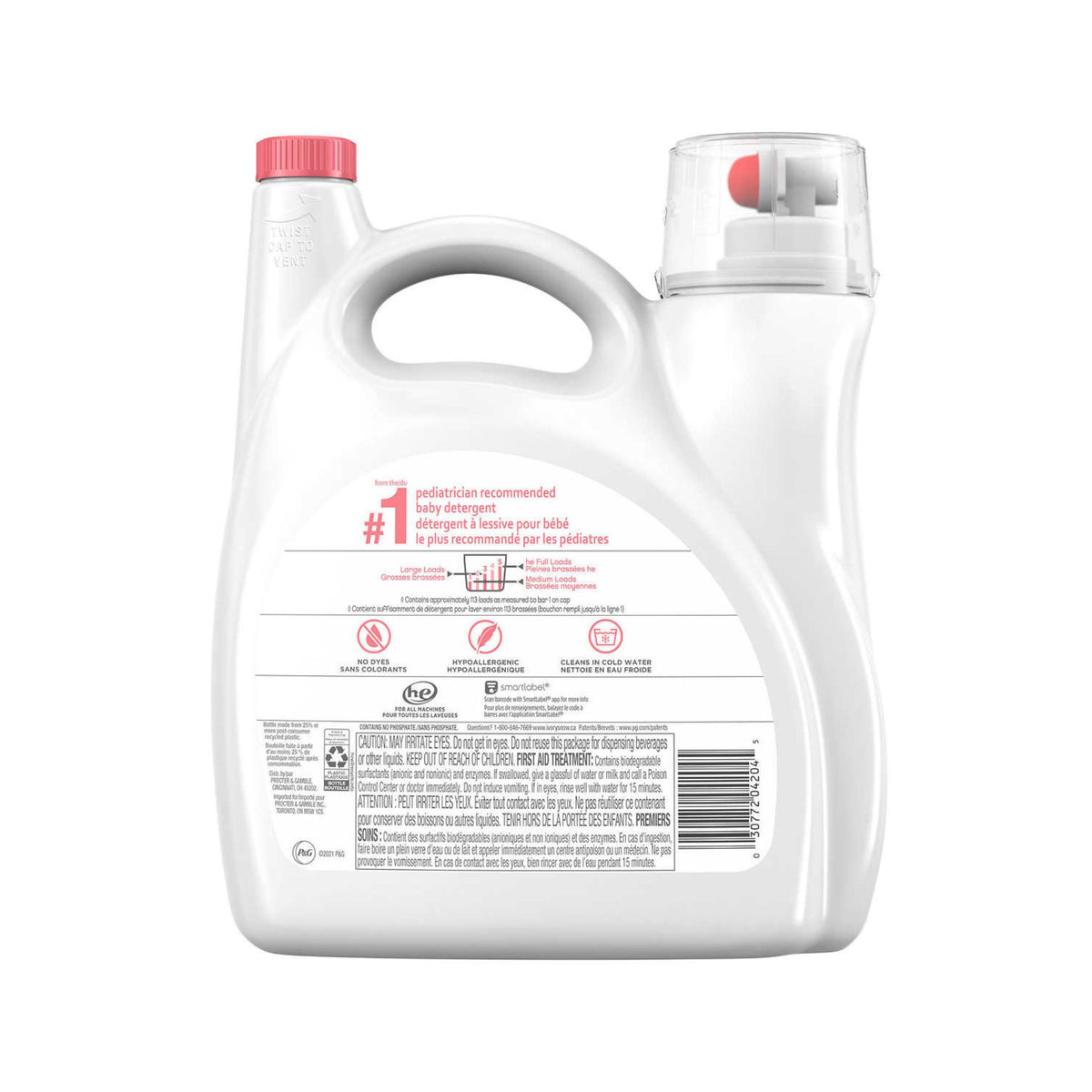 Image of Ivory Snow Newborn Liquid Laundry Detergent