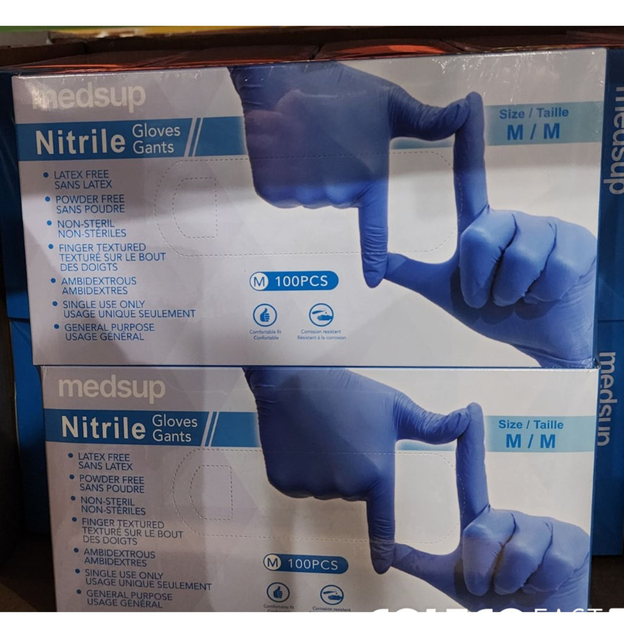 Image of Medsup Nitrile Glove 2-pack 100ct medium - 1 x 0 Grams