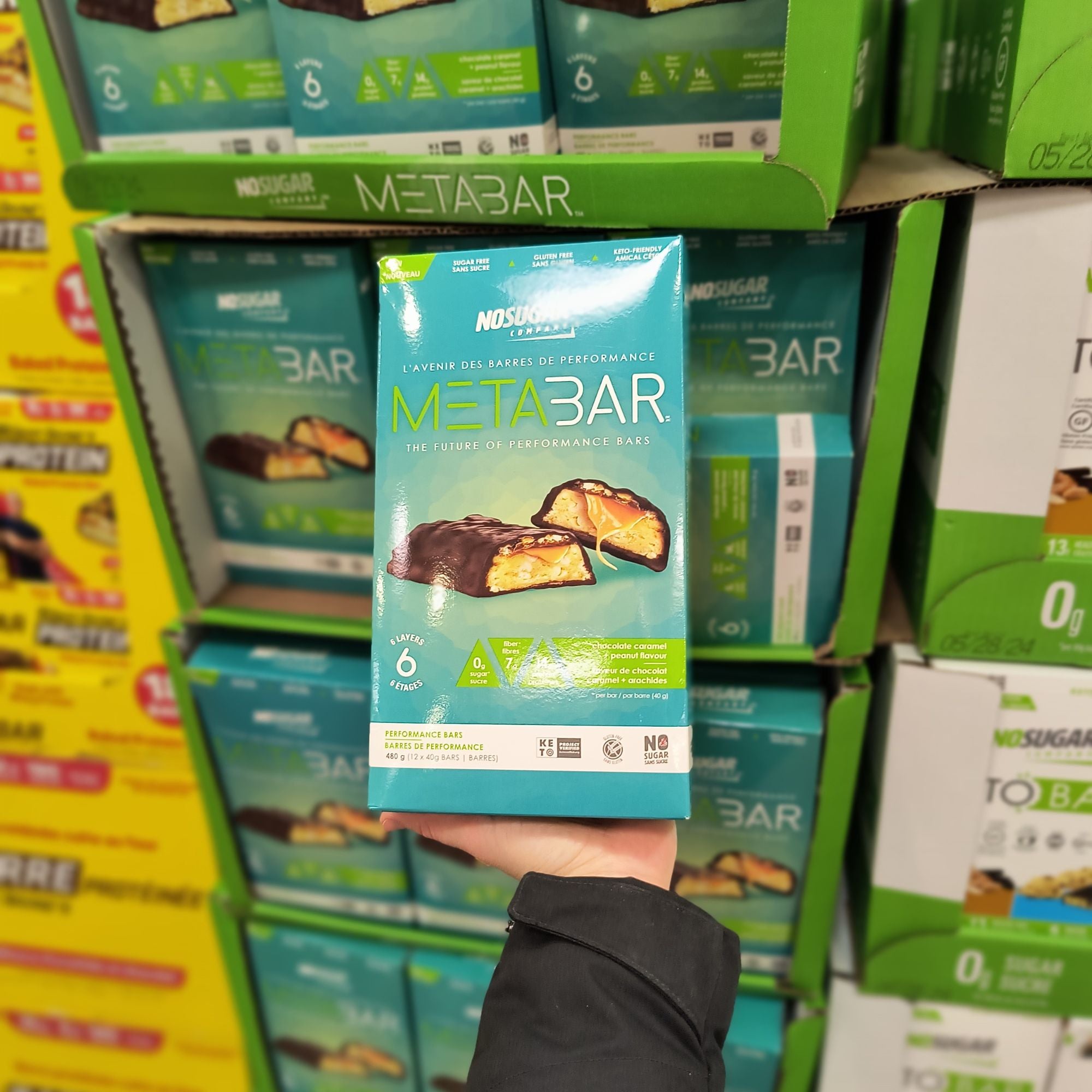 No Sugar Company Meta Bar Chocolate