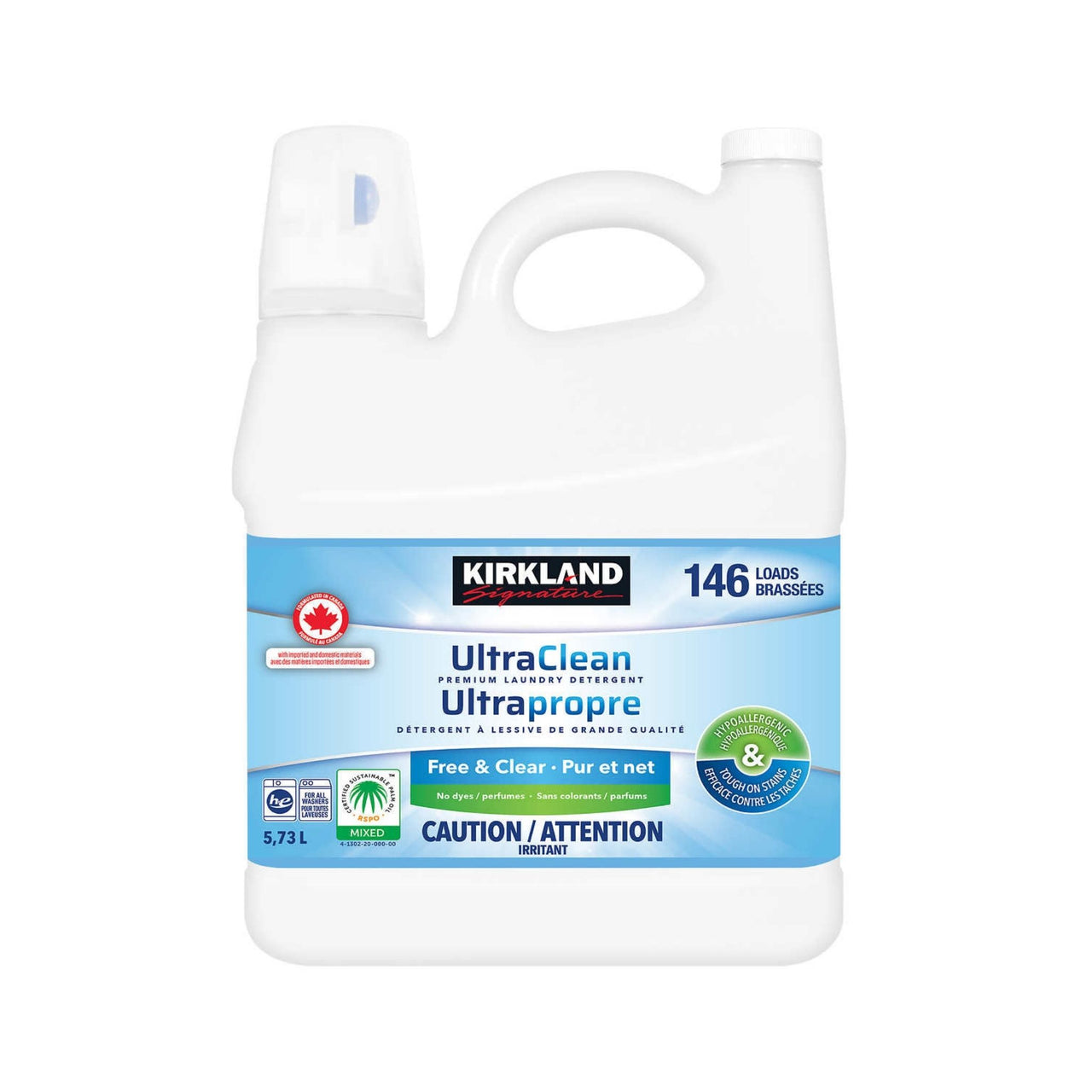 Image of Kirkland Signature Free & Clear Laundry Detergent